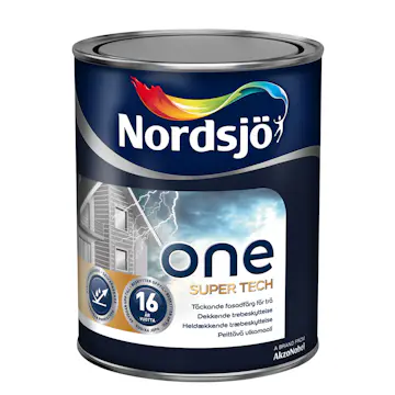 Fasadfärg Nordsjö One Super Tech Kulör