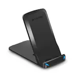 Trådlös Champion Laddare 10W QI Stående Svart