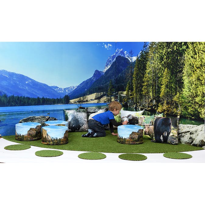 Läshörna ABA Skol Bergslandskap 18 Delar