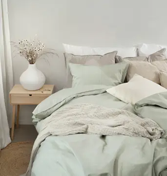 Påslakanset Borganäs of Sweden Chambray