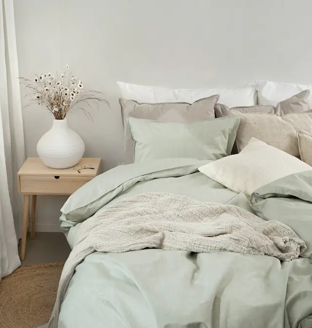 Påslakanset Borganäs of Sweden Chambray