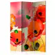 Rumsavdelare Skärmvägg Arkiio Velvet Poppies Motiv 2 135x172 cm