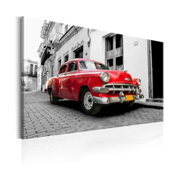 Tavla Arkiio Cuban Classic Car Röd