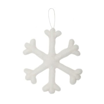 Julgransdekoration Svanefors Snöstjärna