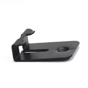 Kantclips gop Woodlon Elegance Svartlackerade 25 st