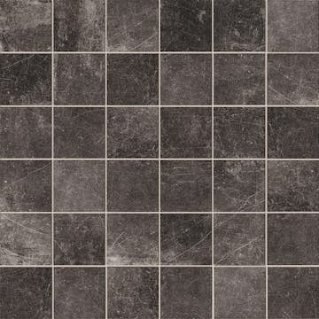 Mosaik Konradssons Panarea Black Svart5x5 cm