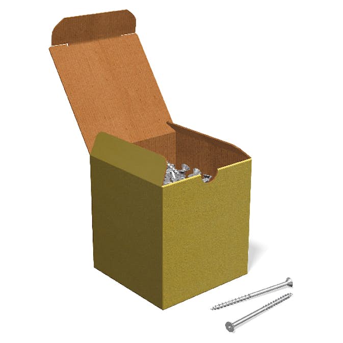 Nockskruv Benders Carisma 4,5x80 mm med packning 100 st