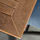 Matbord Hillerstorp Nydala, Förlängningsbart Träbord Utomhus i Teak/Aluminium 96x150-200 cm