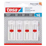 Självhäftande Spik Tesa Justerbar Tapet 4 st 1 kg