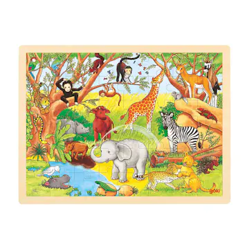 Pussel Goki Afrikas Djur 48 Bitar