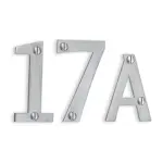 Husnummer Beslagsboden Rostfritt Stål