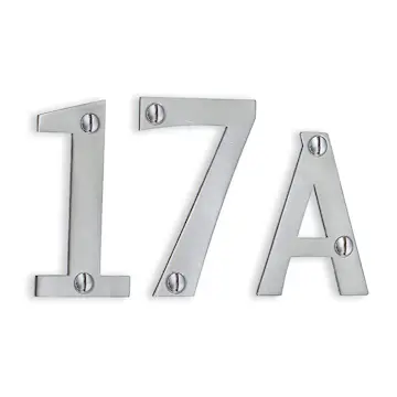 Husnummer Beslagsboden Rostfritt Stål