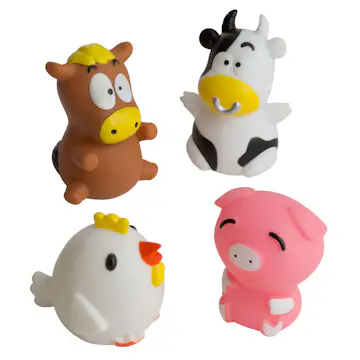 Badleksak Rätt Start Barnyard 4-delar