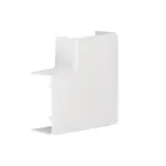 L-Vinkel till Matarkanal Hager Flexibel LF/LFH 30 x 60 mm Halogenfri Vit RAL 9016