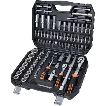 Hylsnyckelsats Boxer 1/4-1/2 tum 94-delar