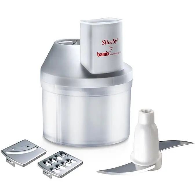 Tillbehör Stavmixer Bamix SliceSy Multifunktionsmaskin Vit
