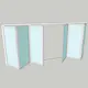 Vikparti Allvy Sunroom s30 6-Delad