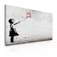Tavla Arkiio Girl With TV Banksy 60x40