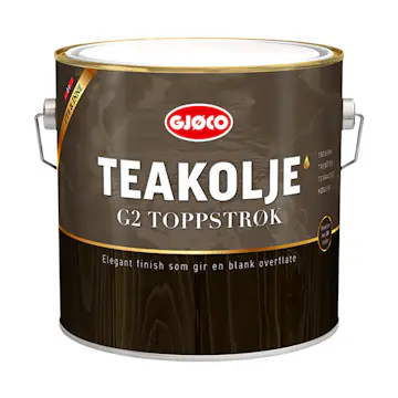 Teakolje Gjøco Blank G2 Toppstrykn.