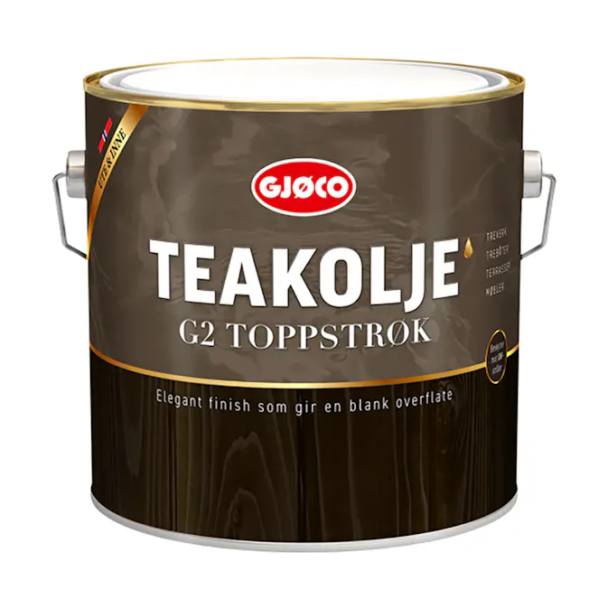 Teakolje Gjøco Blank G2 Toppstrykn.