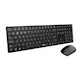 Tangentbord/Mus Set RAPOO 8020M Multi-Mode Trådlös Ultra-Slim