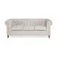 3-sitssoffa Manor House Chesterfield Deluxe Sammet