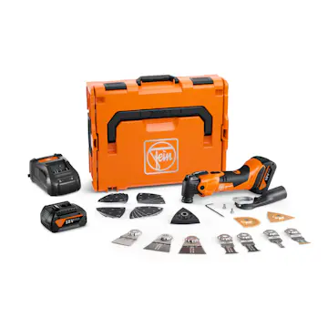 Multiverktyg Fein Multimaster AMM 500 Plus Top 4Ah AS med Batteri och Laddare