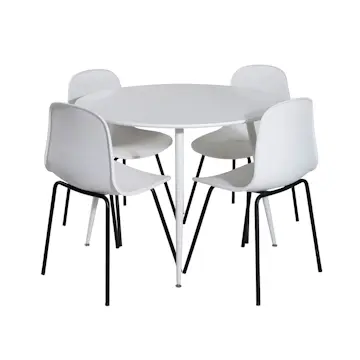 Matgrupp Venture Home Plake med 4 Ardi Stolar Runt