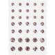 Rhinestones Creativ Company Rosa Rund Kägla 35 St/1 Förp