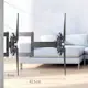 Väggfäste Hama Full Motion VESA upp till 400x400 65 tum Sväng/Tilt/Utdrag