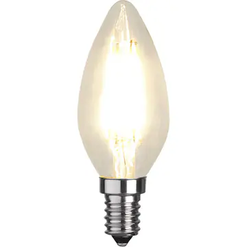 LED-lampa Star Trading Filament E14 C35 Klar Dimbar 4,2W 470lm