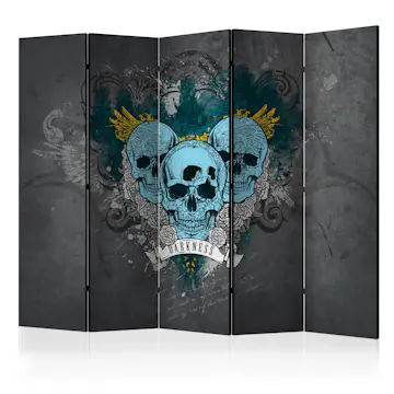 Rumsavdelare Skärmvägg Arkiio Darkness III 225x172 cm