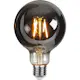 LED-lampa Star Trading Plain Smoke E27 G95