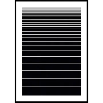 Poster Gallerix Minimalistic Black And White