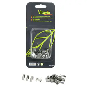 Glashållare Växthus Vitavia 20 st av Rostfritt Stål