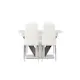 Matgrupp Venture Home Disa med 4 Pastill Stolar