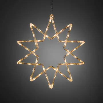 Dekorationsbelysning Gnosjö Konstsmide Stjärna 60 st LED