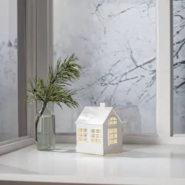 Inomhusdekoration Star Trading Vinter Hus