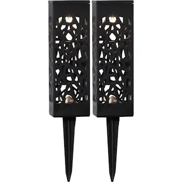 Solcellsdekoration Star Trading Izola 2-pack