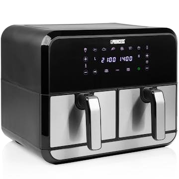 Airfryer Princess Dubbelkapacitet 2X4L 2400W Digital Fritös