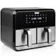 Airfryer Princess Dubbelkapacitet 2X4L 2400W Digital Fritös