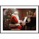 Poster Gallerix Santa On The Piano