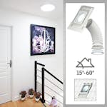 Ljustunnel Velux TWF för Profilerat Tak Flexrör