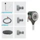 Slangbox Gardena Altan RollUp M 20m Vit