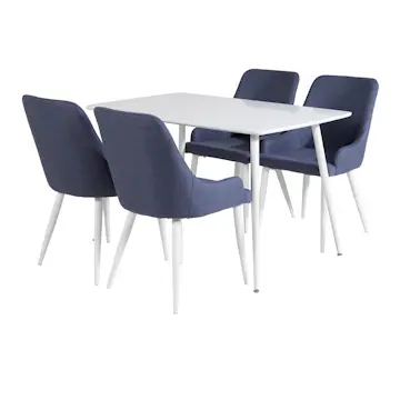 Matgrupp Venture Home Pobbie med 4 Plake Stolar Polyestertyg
