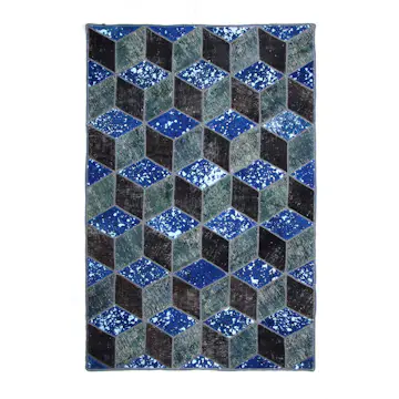 Persisk Patchworkmatta D-sign Handknuten 750759