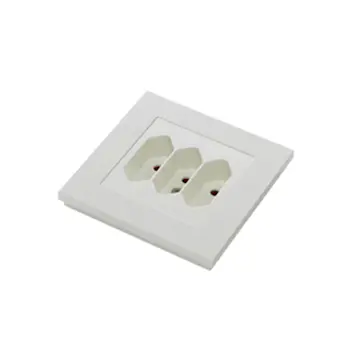 Vägguttag Elko Plus 3-Vägs Euro