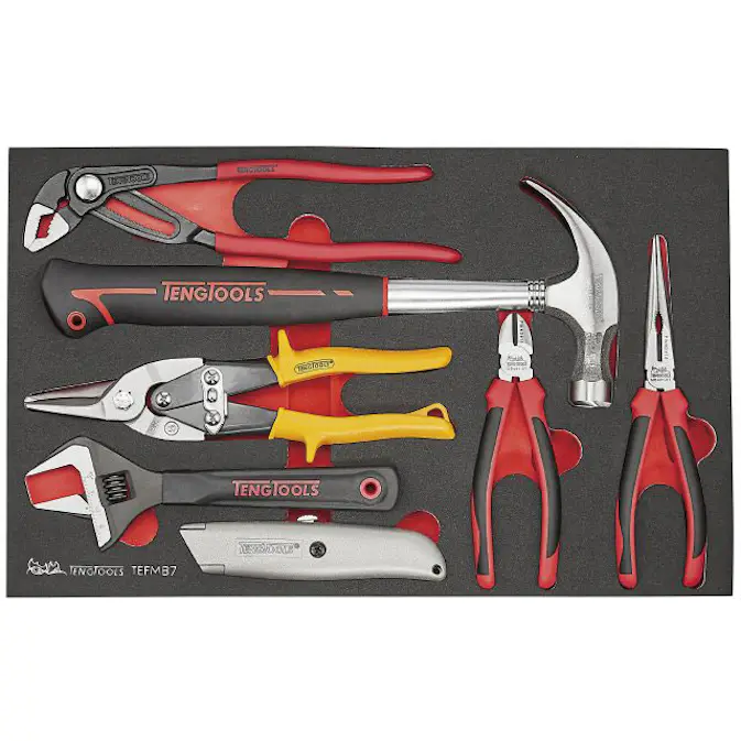 Verktygssats 7 delar Teng Tools TEFMB7