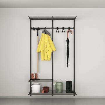 Trädgårdsförvaring Elfa Ready Solution 3 Garage+ B: 1248 mm