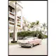 Poster Gallerix Vintage Pink Car